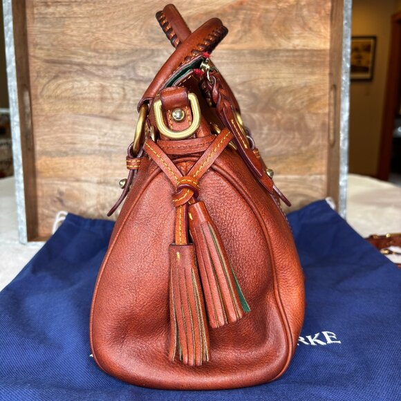 Dooney & Bourke Florentine Leather Satchel/Shoulder Bag/Crossbody Bag - Picture 5 of 16